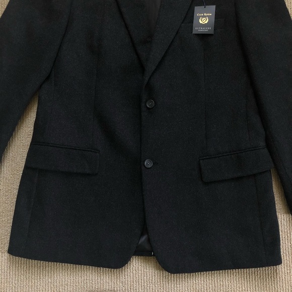Club Room Macy’s Men’s Black Sports Coat Ultraluxe - Picture 4 of 16